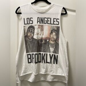Biggie & Tupac Los Angeles Brooklyn Muscle Tank